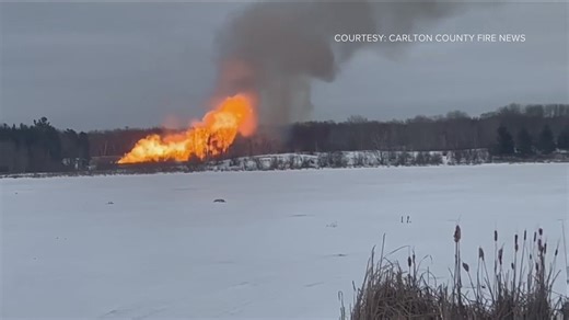 Residents in multiple nearby homes asked to evacuate after gas line explosion near Willow River