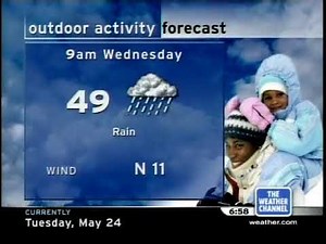 Weather Channel local forecast - 2005