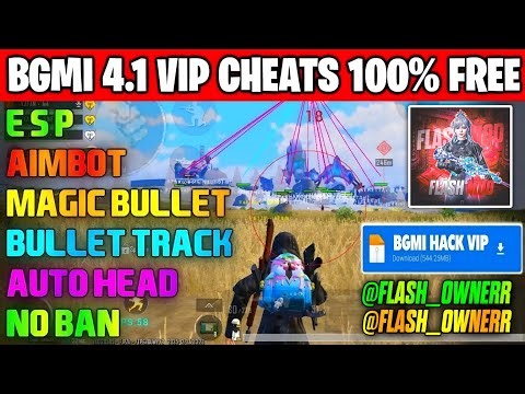 BGMI HACK FULL SAFE 100% || BGMI FREE HACK4.1 UPDATE || BGMI ESP HACK #bgmiesphack #bgmifreehack4.1