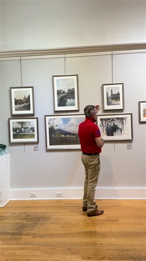 2.7K views · 8 comments | Jospeh Zbukvic talking about his piece “St. Mark’s Guardians” at his artist talk last week! “St. Mark’s Guardians” 14 1/4 x 21 3/8 Watercolor on paper The solo exhibition “Hidden Gems” will be on display throughout the duration of the month, be sure to stop by and see this amazing body of work! #Watercolor #soloexhibition #australianartists #charlestongallery #charlestongalleries #artgallery # | Principle Gallery Charleston | Facebook