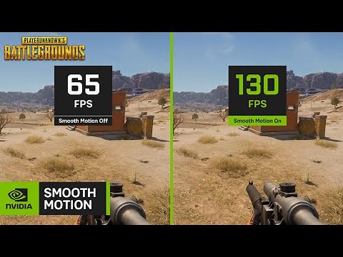 NVIDIA Smooth Motion Tested in PUBG – Double the FPS?!