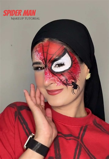 Spider-Man Makeup Tutorial: Easy Creative Face Paint Guide