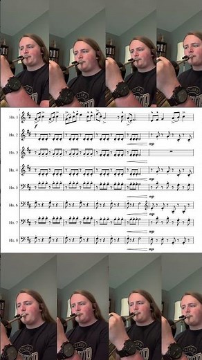Saria’s Song/Lost Woods Theme #zelda #thelegendofzelda #ocarinaoftime #frenchhorn #horn #lostwoods