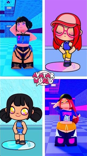 Jeffy Dance Venus Ah x Boss in Avatar World #avatarworld #roblox