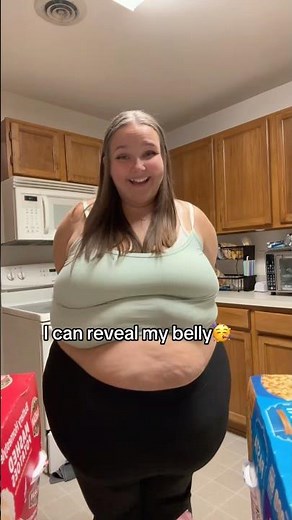500lbs+ Big Girl REVEALS her GIANT Belly! 🤯👀 #ssbbw #plussize #belly