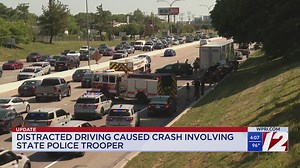 RI State Police: Crash on I-95 South caused by distracted driving
