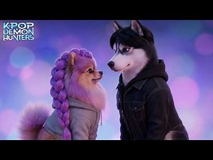 Dogs Love Story Demon Hunters | Animated Music Video Croco Beat