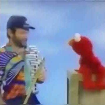 Elmo gets killed by a stick