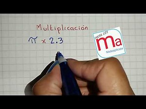 Multiplication of pi by 2.3
