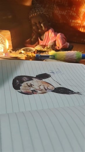 Just a Pen ✍️ Just Art 🎨#drawing #girl#pen#kanmani