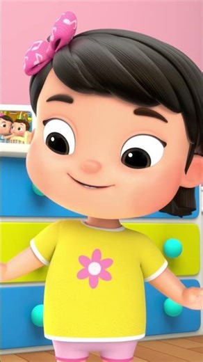 Get dressed with Mia from Little Baby Bum! #shorts