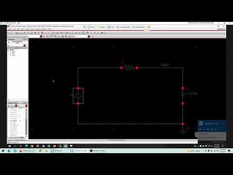 Cadence AC Simulation (Low Pass Filter)