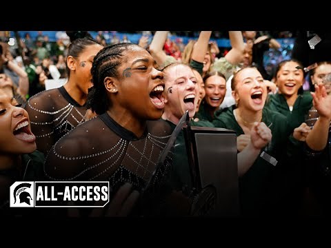Michigan State Gymnastics Claims the Programs First B1G Championship | Spartans All-Access
