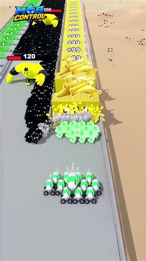 Green gates feed the black swarm | Mob Control Ad 377 #shorts #mobcontrol #fakeads #satisfying