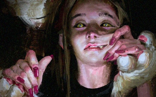 【画师安利】国人画师——Insist“阴间画师”画风诡异，胆小勿入，高能预警，抱走18万奖金，GGAC比赛的特等奖获得者!