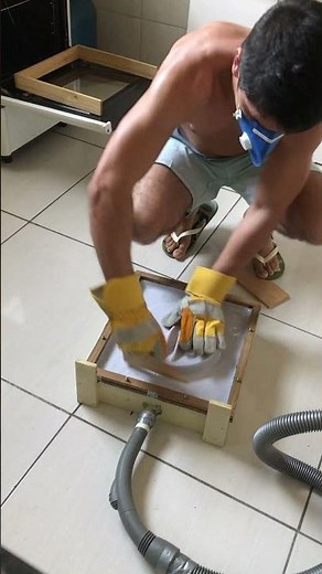 Homemade vacuum forming machine