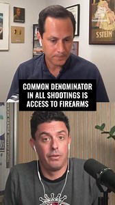 4.9K views · 314 reactions | "There's always gonna be nutjobs who fall through the cracks, and the real common denominator through all this is not necessarily personality or gender or religion or anything like that. It's easy access to firearms." Sam Stein joins Tim Miller on today's Bulwark Podcast | The Bulwark | Facebook