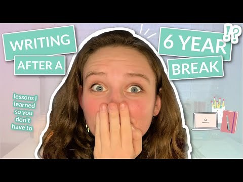 so you want to start writing again || lessons I learned getting back into writing after a long break