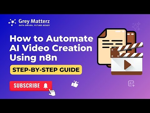 How to Automate AI Video Creation Using n8n | Text to Video AI Workflow | Step-by-Step Guide 🚀