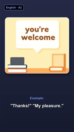 "my pleasure" — what does it mean? | English #shorts