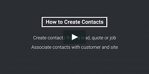 Simpro Premium - How to Create Contacts