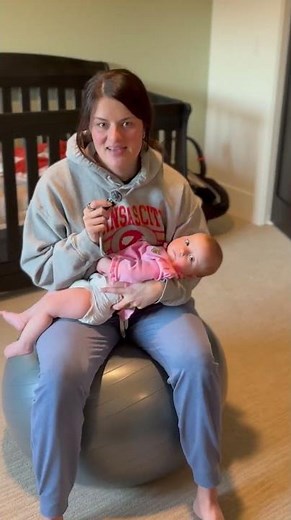 Using my BABYGO® Birthing Ball after birth!