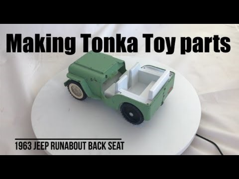 Making Replacement Parts for a Tonka 1963 Jeep