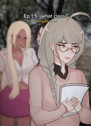 Ep 1.5 | what class? . wheee hee! i’ll be making a new hangjam scenario about this, so stay tuned loves! | Hangjam : Mean Girl Iris & Nerdy Marin #hangjam #hangjamai #cai #wlw #meangirl