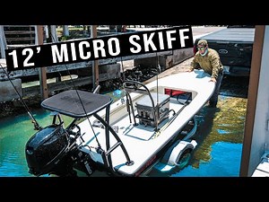 My First Time Using My Micro Skiff Traveling 20+ Miles