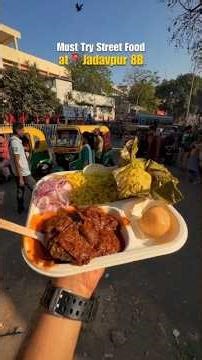 Eating Everything at Jadavpur 8B: Post-Class Hunger & 1st Date Spots! 🎓🍖 #shorts