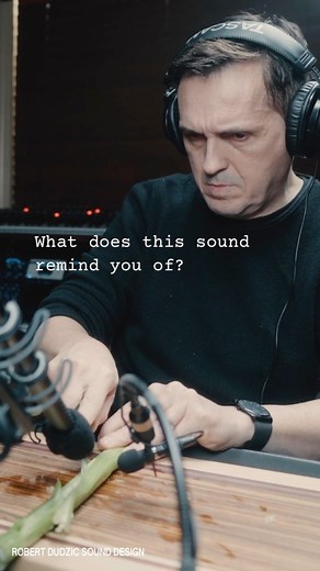 2K views · 31 reactions | SOUND DESIGN 𣏕for movies filmmaking effect producer trailer cinematic. #cinematic#sounddesign #gamedev #producerlife #foley #recording #composer #sound #audio #microphone #asmr #producer #editing #microphone | Robert Dudzic | Facebook