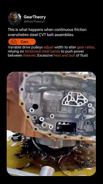 WHAT HAPPENS WHEN STEEL PUSH BELTS BREAK