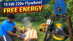 15 kW 220V Flywheel Generator Experiment – Full Load Testing, Results & Reality Check | Multi Tech Info