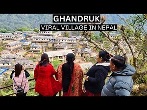 GHANDRUK Village - Tour From Pokhara - Ghandruk Village Vlog