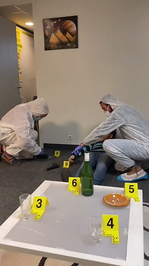 Modélisation 3D d'une scène de crime en police scientifique