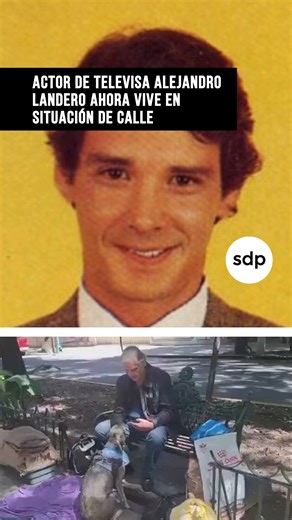 💔 Alejandro Landero, actor de Rosa Salvaje 📺😔, vive en situación de calle en la Colonia Condesa con su perro y 4 gatos 🐶🐱 ⚠️ Busca albergue temporal o apoyo económico #AlejandroLandero #Televisa #ActoresEnCrisis #Condesa #AyudaALosArtistas | sdpnoticias