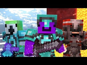 Wemmbu VS FlameFrags & ParrotX2 (I Got Hunted By Minecraft's Smartest Player) UNSTABLE SMP ANIMATION