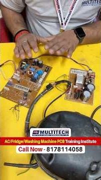 Samsung Ac pcb testing | double Door pcb Checking | Fridge Repairing Course | Fridge pcb Training