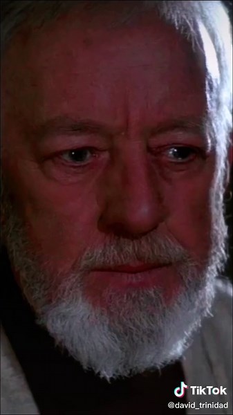 Obi Wan recuerda a Anakin y Skywalker en Star Wars