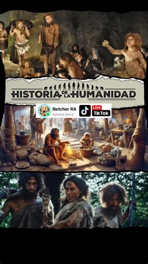 Lives todos los días hablando de la historia de la humanidad, desde las primeras bandas de Homo Sapiens luchando contra denisovanos y neandertales por la supervivencia y el dominio del mundo... hasta la supremacía del poder del conocimiento y la tecnología #humanidad #religion #evolucion #homosapiens