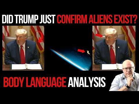 Disclosure Day: Did Trump Confirm Aliens Exist? Body Language Analysis