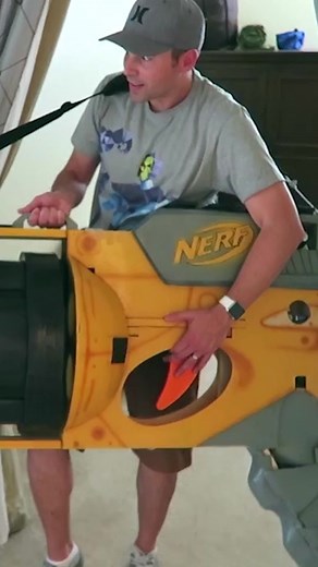 Revenge is a dish best served with a toilet plunger at 40mph. | Nerf