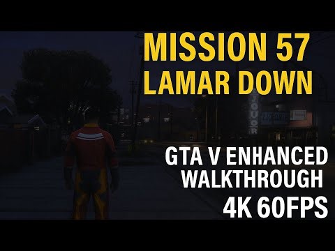 GTA 5 Enchanted – Mission 57: Lamar Down 🐾 | 4K 60FPS Walkthrough