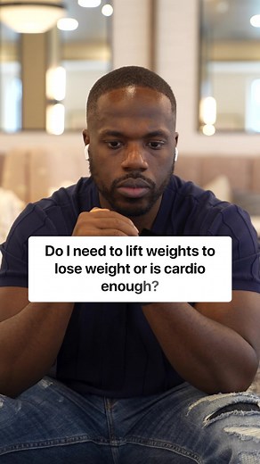 Do you need to lift weights to lose weight? Diet and cardio will help you lose weight. But if you only diet and do cardio, you’ll likely lose muscle too. Add weight training to preserve muscle while you lose body fat. Lift weights first, then do your cardio. A short 10–15 minute cardio warm-up is fine before lifting. Comment