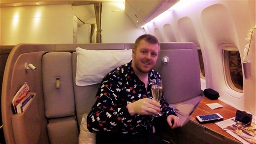 170K views · 1K reactions | Incredible First Class on Cathay Pacific's 777-300ER  | Paul Lucas | Facebook