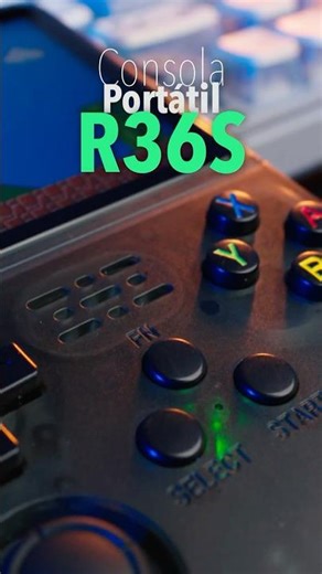 R36S La consola retro más completa #R36S #juegosclasicos #shorts #Tech