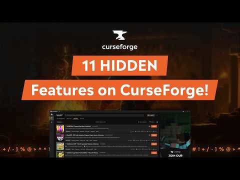 11 HIDDEN Features in the CurseForge App You Need to Use