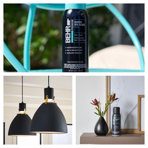 BEHR PREMIUM® Spray Paint, available at The Home Depot | The Home Depot