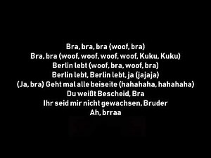 Berlin Lebt Capital Bra (OFFICIAL LYRICS)