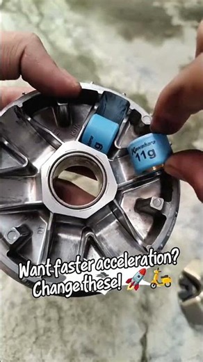 Upgrade Your Scooter's Acceleration FAST! 🚀 (CVT Tuning) #shorts